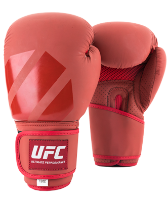 UFC Tonal Boxing Тренировочные перчатки для бокса,16 унций,красный UTO-75432